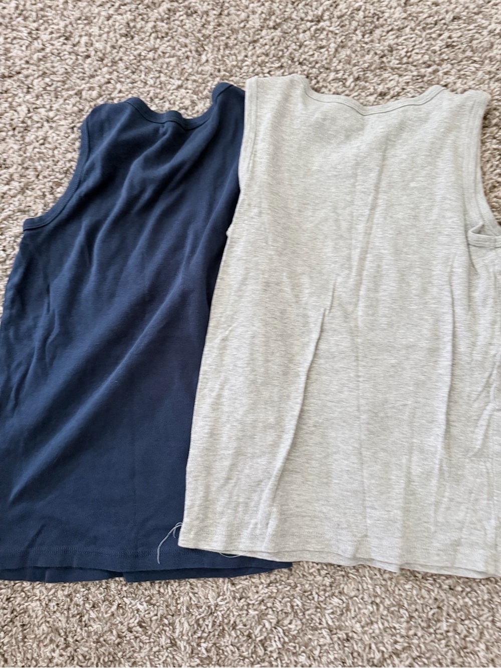 H&M Kids Tank Tops in Navy & Light Gray